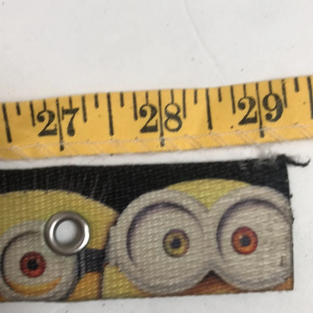 Despicable Me Minions Black Web Belt Small/ Medium